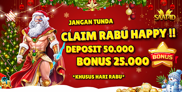 Selamat hari natal dan tahun baru Saat4d